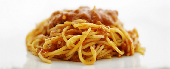 Spaghetti boloñesa